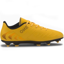 Puma One 20.4 Fg Ag Junior 105840 01 fodboldstøvler gul