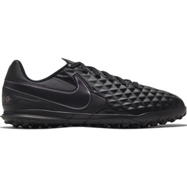 Nike Tiempo Legend 8 Club Tf Junior AT5883 010 fodboldsko sort sort