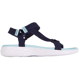 Kvinders sandaler Kappa Mortara marineblå-mint 242817 6737 marine blå flerfarvet