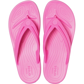 Crocs tøfler til kvinder Crocband Flip W pink 206100 6QQ lyserød