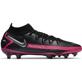 Nike Phantom Gt Elite Df Fg CW6589 006 fodboldsko sort sort