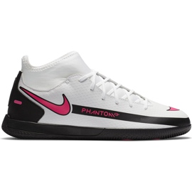 Nike Phantom Gt Club Df Ic Junior CW6728 160 fodboldsko hvid hvid