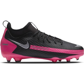 Nike Phantom Gt Academy Df FG / MG Junior CW6694 006 fodboldsko sort sort