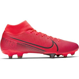 Nike Mercurial Superfly 7 Academy FG / MG AT7946 606 fodboldsko marine blå rød