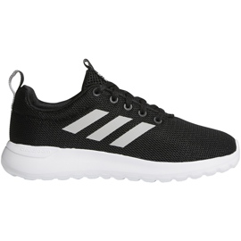 Adidas Lite Racer Cln K børnesko sort og hvid BB7051