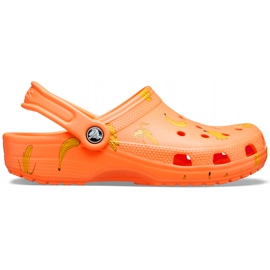 Crocs Kids Classic Vacay Vibes Træsko Orange 206375 801