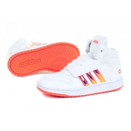 Adidas Hoops Mid 2.0 I FW7609 sko hvid