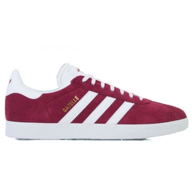 Adidas Gazelle M B41645 sko hvid rød