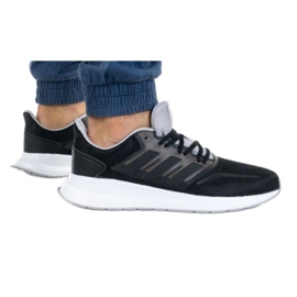 Adidas Runfalcon M FW5056 sko sort grå