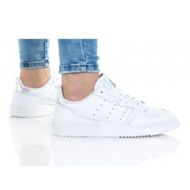 Adidas Supercourt Jr EG8489 sko hvid sort