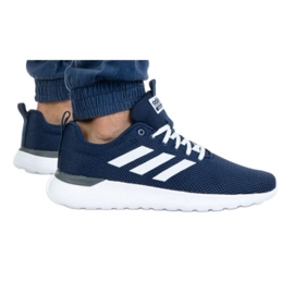 Adidas Lite Racer Cln M FW1334 sko hvid marine blå