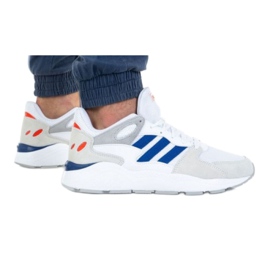 Adidas Crazychaos M FW2719 sko hvid blå grå