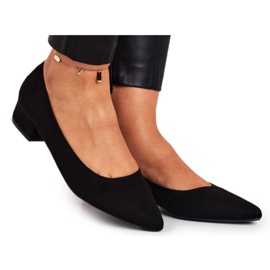 PS1 Dame ruskind sort Ballerinas Elivia