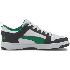 Herresko Puma Rebound LayUp Lo Sl hvid-sort-grøn 369866 12