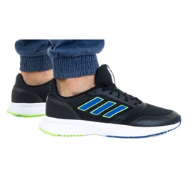 Adidas Nova Flow M FW5075 sko sort grøn