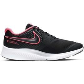 Nike Star Runner 2 Jr AQ3542 002 sko sort lyserød