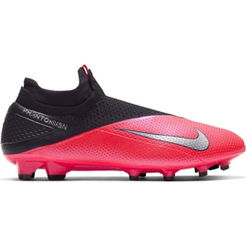 Nike Phantom Vsn 2 Elite Df Fg CD4161 606 fodboldsko flerfarvet rød