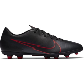 Nike Mercurial Vapor 13 Club FG / MG AT7968 060 fodboldsko sort sort
