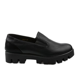 Black Crash slip-on sko til kvinder sort