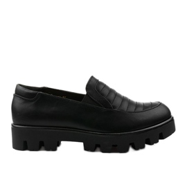 Sorte kvinders slip-on sko fra Ramsgate