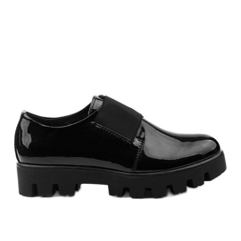 Corda sorte slip-on sko til kvinder