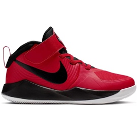 Nike Team Hustle rød AQ4225 600 børnesko