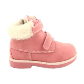 American Club ES54 / 19 pink velcrotømmer lyserød