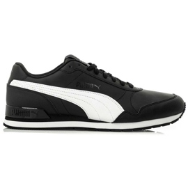 Herresko Puma St Runner V2 Full L sort 365277 11 hvid