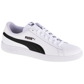 Puma Smash v2 L 365215 01 Sko hvid