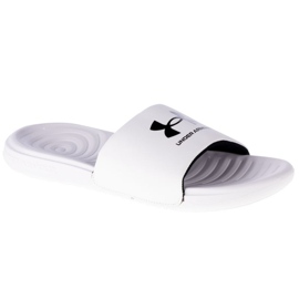 Under Armour Ansa Fixed Slides 3023761-103 hvid