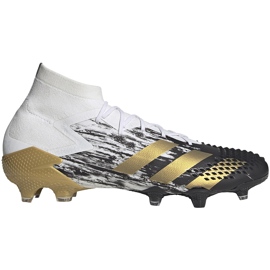 Adidas Predator Mutator 20.1 Fg FW9186 fodboldstøvler hvid hvid