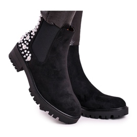 Ideal Kvinders Jodhpur -støvler med jets Black Lady In Black sort