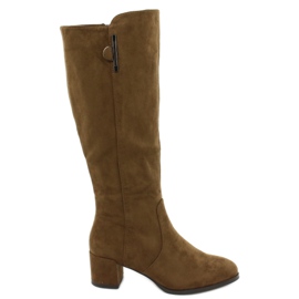 Ruskindstøvler Olive Sergio Leone KZ277 brun
