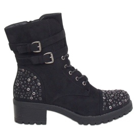 Black Workery støvler 88063 Sort