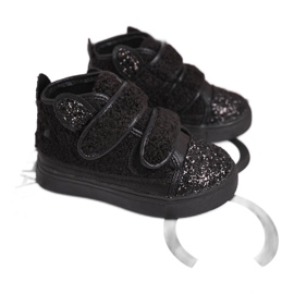 FRROCK Børnesneakers High Warm Black Clifford sort