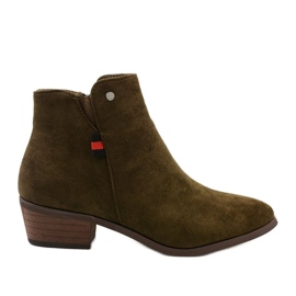 Brune flade ankelstøvler 20Y8039-6