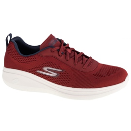 Skechers Go Run Fast-Quake M 55106-BURG rød