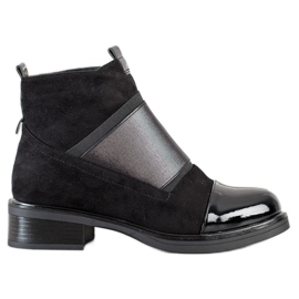 Gogo Fashion slip-on støvler sort