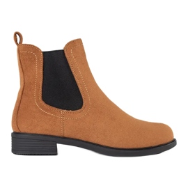 Stilfulde brune Chelsea-støvler
