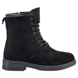 Emaks Suede Trappers sort