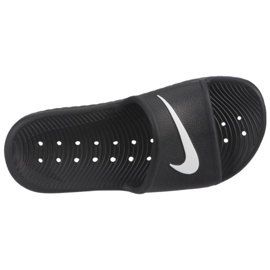 Nike Kawa Shower Jr BQ6831 001 hjemmesko sort