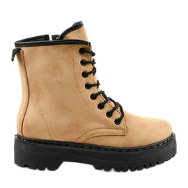 Beige LKS3 støvler