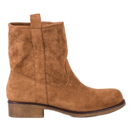 Seastar Slip-on ruskind støvletter brun