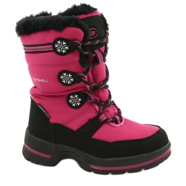 American Club Amerikanske softhell vandtætte støvler SN13 / 20 fuchsia sort lyserød