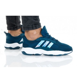 Adidas Huiwee Jr EF5779 sko blå grøn