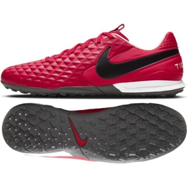 Nike Tiempo Legend 8 Academy Tf M AT6100 608 fodboldsko rød appelsiner og røde