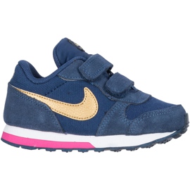 Nike Md Runner 2 Tdv 807328 406 børnesko marine blå