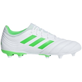 Adidas Copa 19.3 Fg BB9188 fodboldstøvler blå hvid