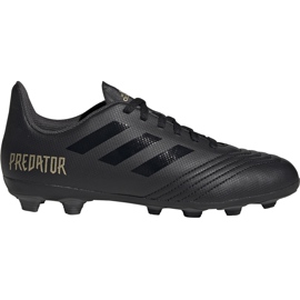 Adidas Predator 19.4 FxG Junior fodboldstøvler sort EF8989