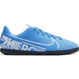 Nike Mercurial Vapor 13 Club Ic Junior AT8169 414 fodboldsko blå blå